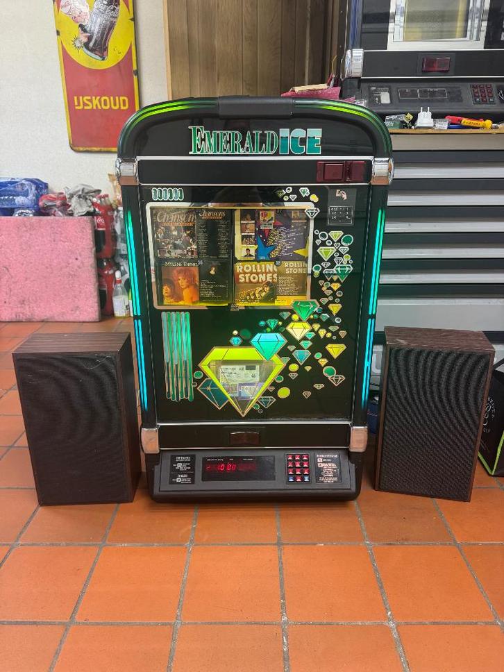 Jukebox NSM Esmerald Ice, Verzamelen, Automaten | Jukeboxen, Gebruikt, Overige merken, 1970 tot heden, Ophalen
