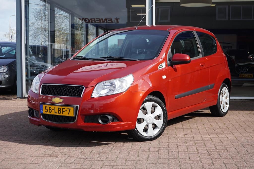 Chevrolet Aveo 1.2 16V LS+ 3deurs | Airco | Elek. pakket | 2, Auto's, Chevrolet, Voorwielaandrijving, Stof, 4 cilinders, 400 kg