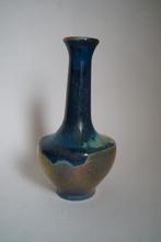 vaas keramiek grès de a. Cytere rambervillers blauw art deco, Antiek en Kunst, Ophalen of Verzenden
