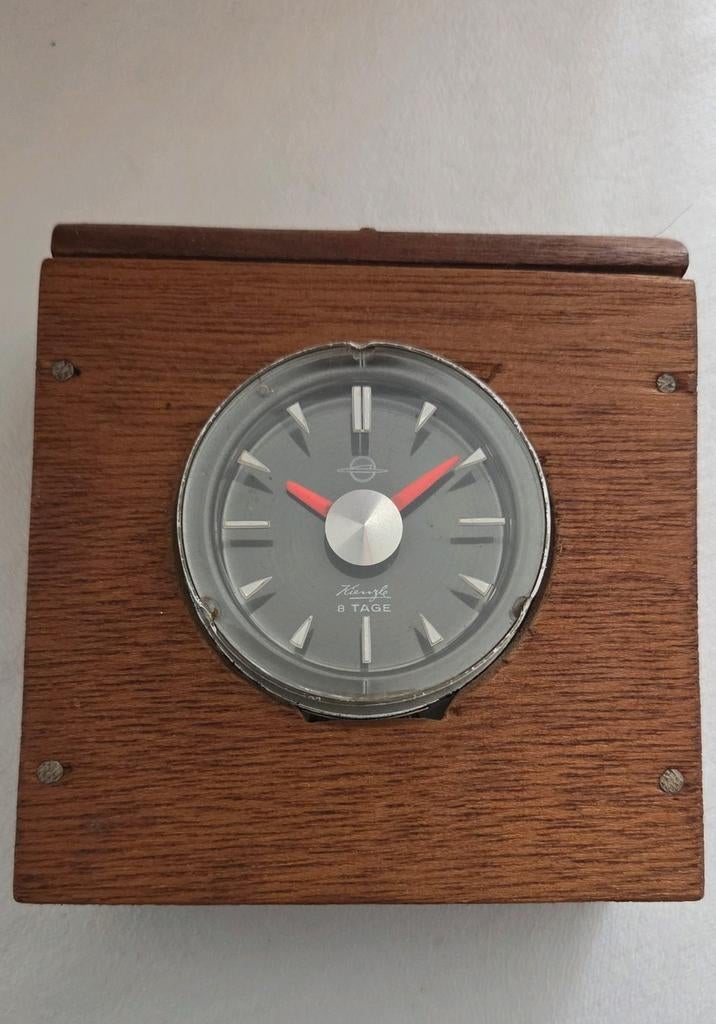 Vintage Kienzle 8 Tage - Houten behuizing, Ophalen of Verzenden
