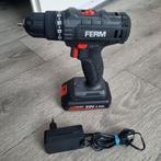 FERM AX Power 2.0 AH Accu Schroefmachine. 5G, Doe-het-zelf en Verbouw, Gereedschap | Boormachines, Ophalen of Verzenden, Zo goed als nieuw