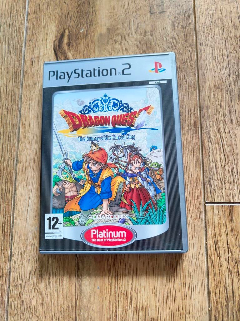 PS2 spel - Dragon Quest the Journey of the Cursed King, Avontuur en Actie, 1 speler, Ophalen of Verzenden, Zo goed als nieuw