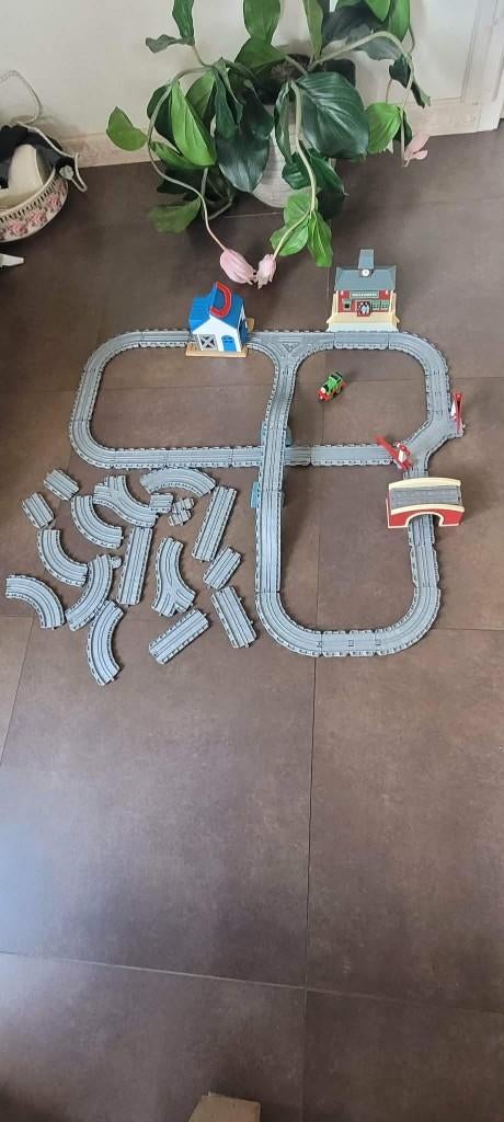 Mega Thomas de Trein 'Take Along' Set - Wellsworth Station, Ophalen of Verzenden, Gebruikt