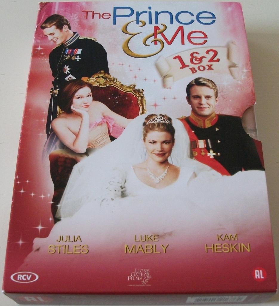 Dvd *** PRINCE & ME 1 & 2 *** 2-Disc Boxset, Alle leeftijden, Boxset, Ophalen of Verzenden, Zo goed als nieuw