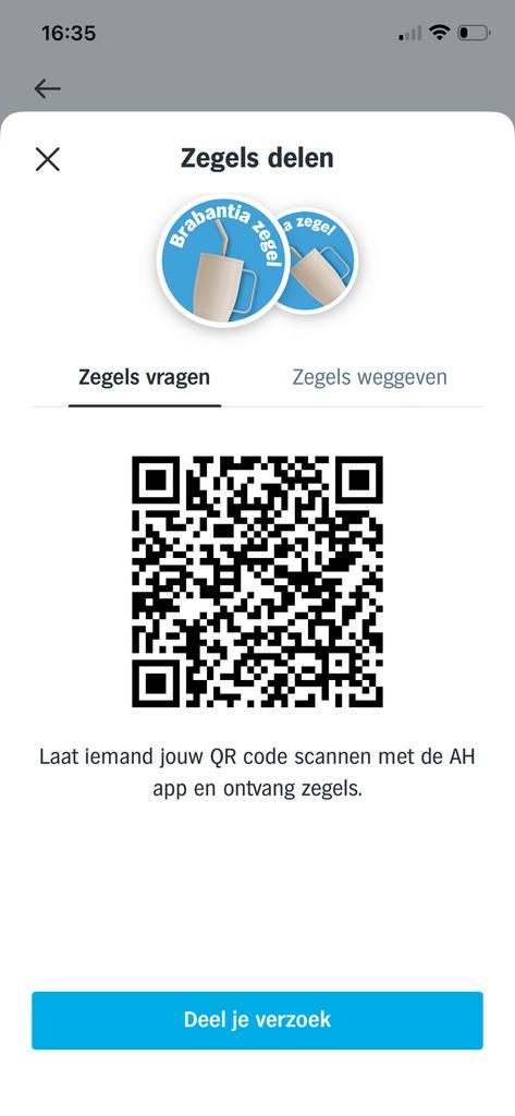 Albert Heijn Brabantia zegels gezocht, Eén persoon, Kortingsbon