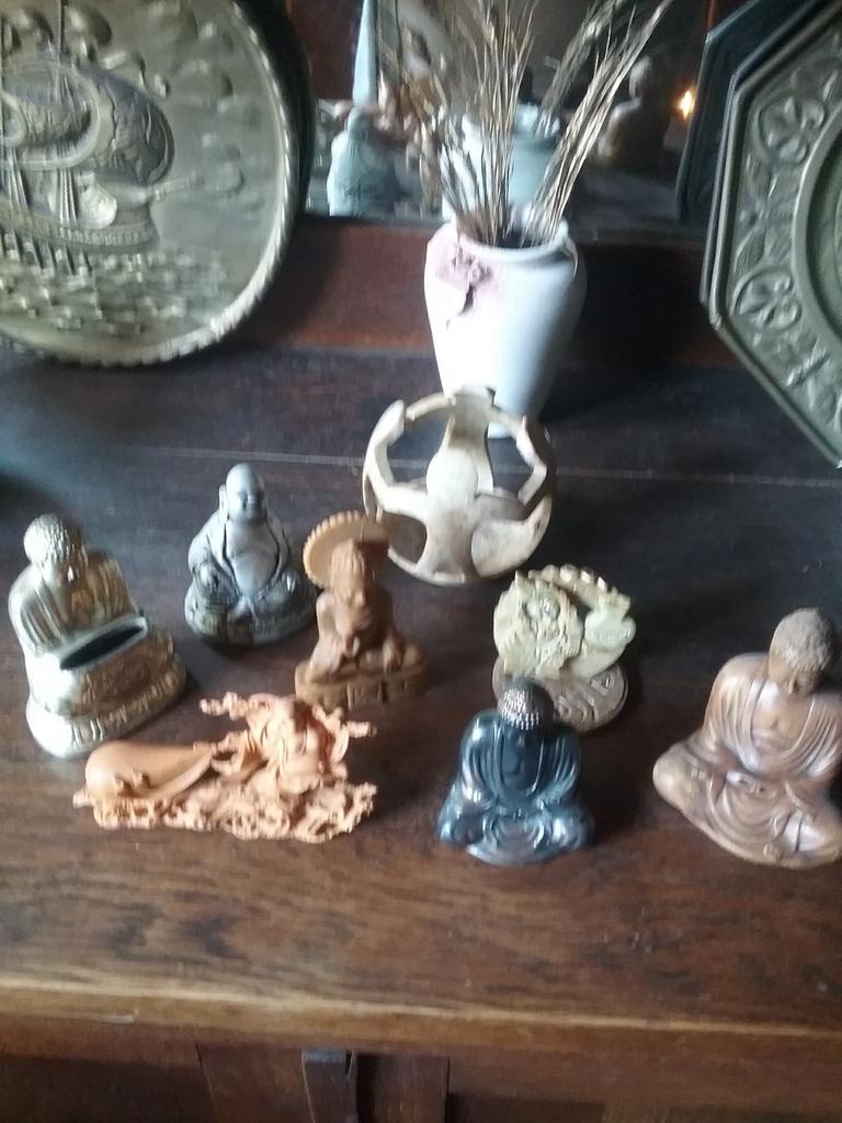APARTE GAVE MINIATUUR BOEDDHA'S, Ophalen of Verzenden