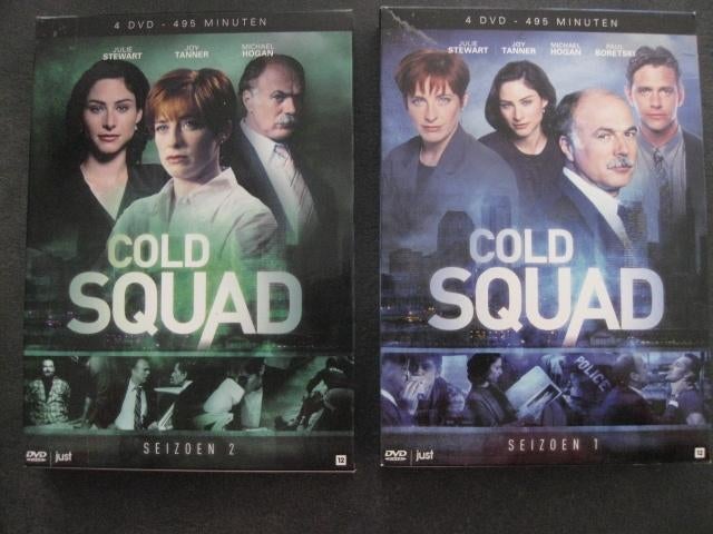COLD SQUAD - SEIZOEN 1 samen met SEIZOEN 2, Vanaf 12 jaar, Ophalen, Zo goed als nieuw, Detective en Krimi