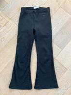 zgan zwarte ribbie look flared broek D-zine maat 104/110, Kinderen en Baby's, Kinderkleding | Maat 104, Broek, Meisje, D-Zine