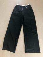 Zwarte broek van Zara met wit randje en trekkoord, Kleding | Dames, Broeken en Pantalons, Ophalen, Zwart, Zo goed als nieuw, Maat 34 (XS) of kleiner