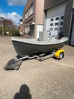 Consoleboot met Evinrude 5 pk buitenboordmotor + trailer, Ophalen, Gebruikt, Tot 10 pk, 3 tot 6 meter