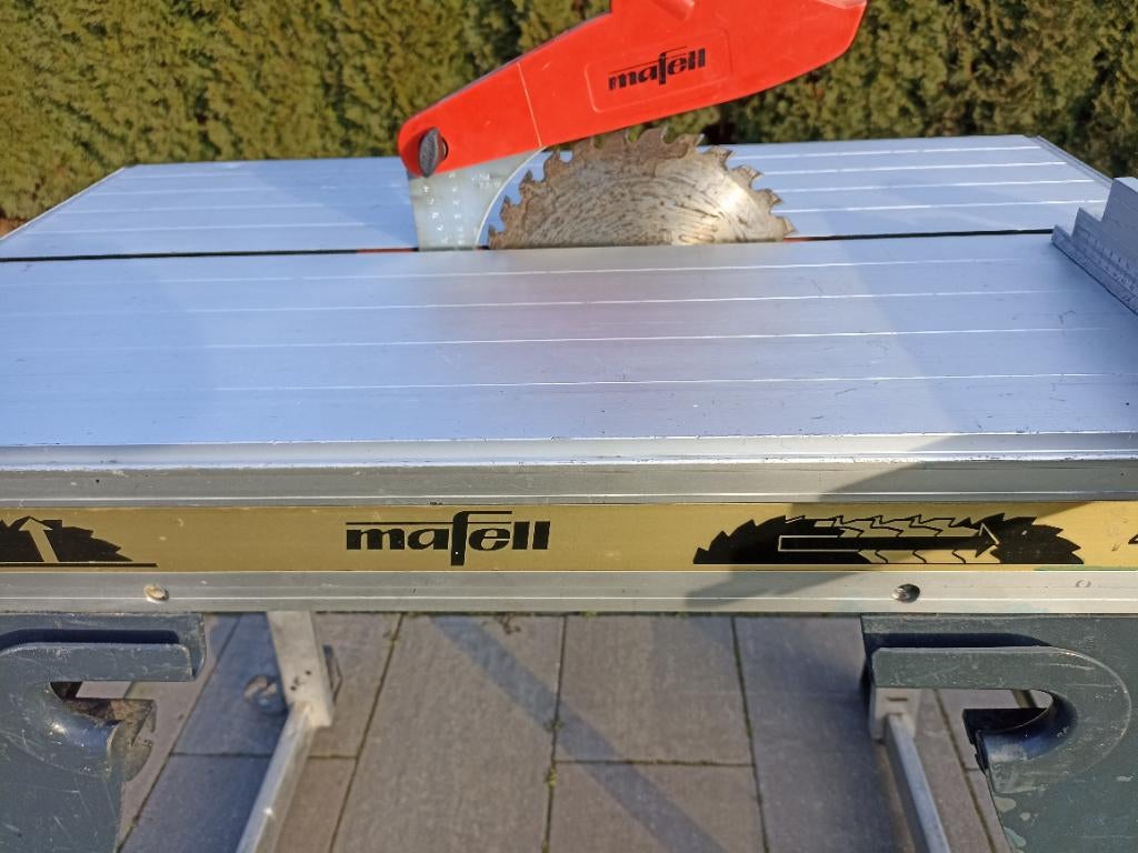 Mafell Erika 85 Ec Zaagtafel, Ophalen, Gebruikt, 70 mm of meer, Afkortzaag