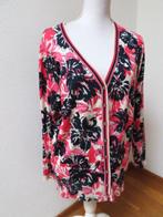 H66 ROBERTO SARTO vest blauw roze maat 46, Kleding | Dames, Truien en Vesten, Blauw, Maat 46/48 (XL) of groter, Ophalen of Verzenden