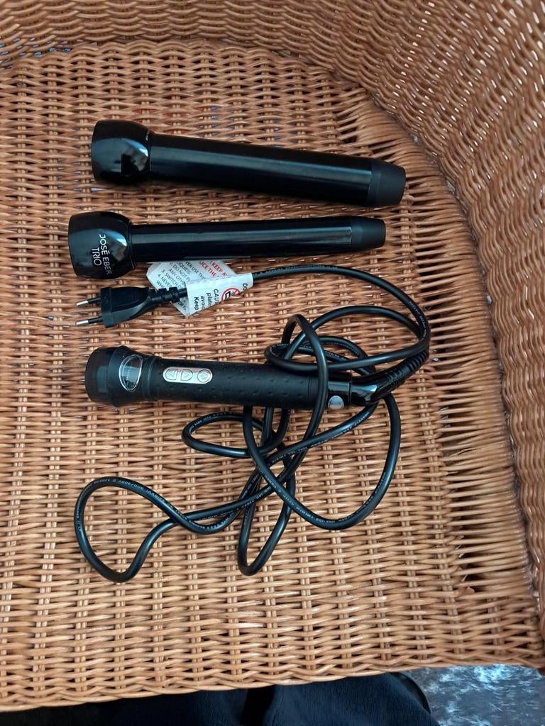 José Eber professionele krultangset, Sieraden, Tassen en Uiterlijk, Uiterlijk | Haarverzorging, Ophalen of Verzenden, Zo goed als nieuw