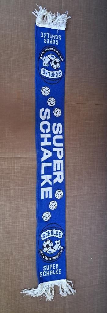 FC Schalke 04 sjaal, Ophalen of Verzenden, Gebruikt, Buitenlandse clubs, Vaantje of Sjaal