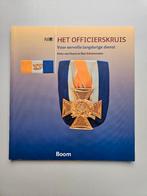 medaille boek officierskruis Stichting KROON onderscheiding, Ophalen of Verzenden, Landmacht, Nederland, Lintje, Medaille of Wings