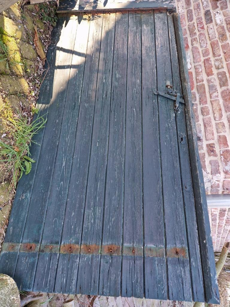 Karaktervolle oude deur ca. 1960, Ophalen, Gebruikt, 80 tot 100 cm, Overige typen