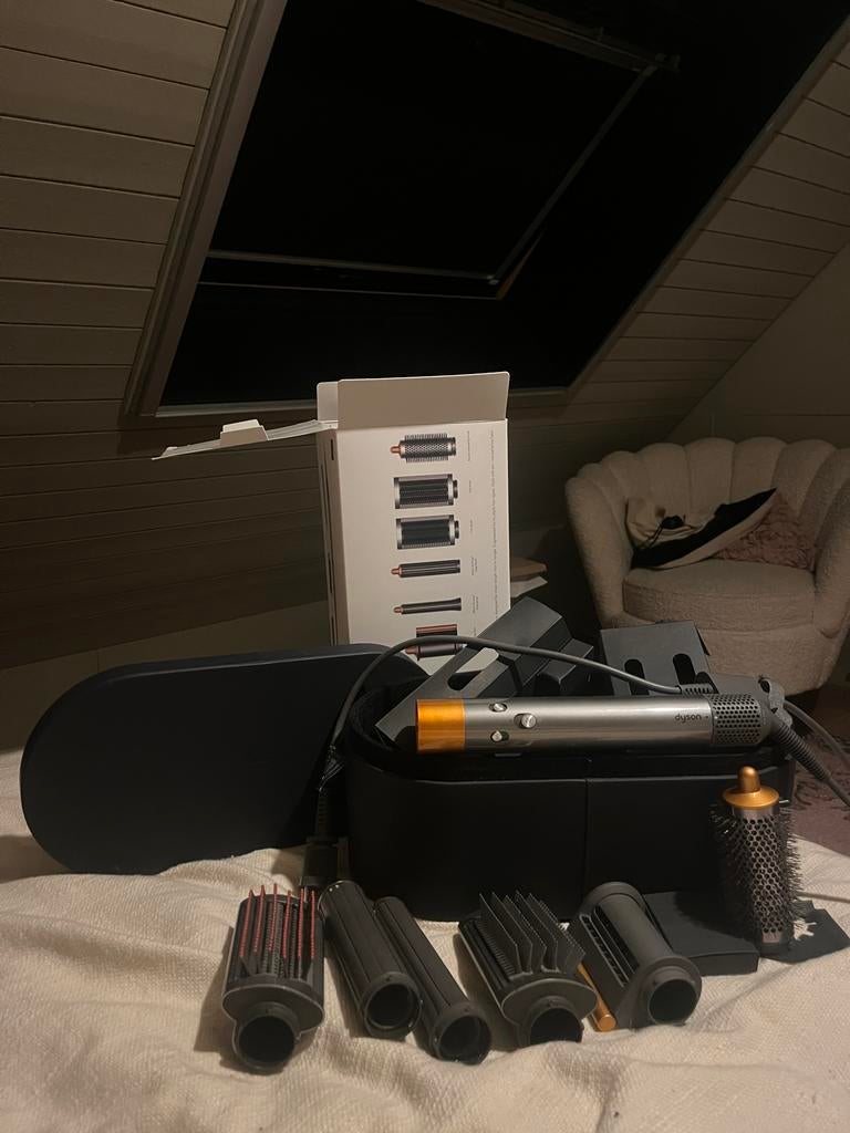 Dyson Airwrap Complete Long, Sieraden, Tassen en Uiterlijk, Uiterlijk | Haarverzorging, Ophalen of Verzenden, Gebruikt, Krultang of Stijltang