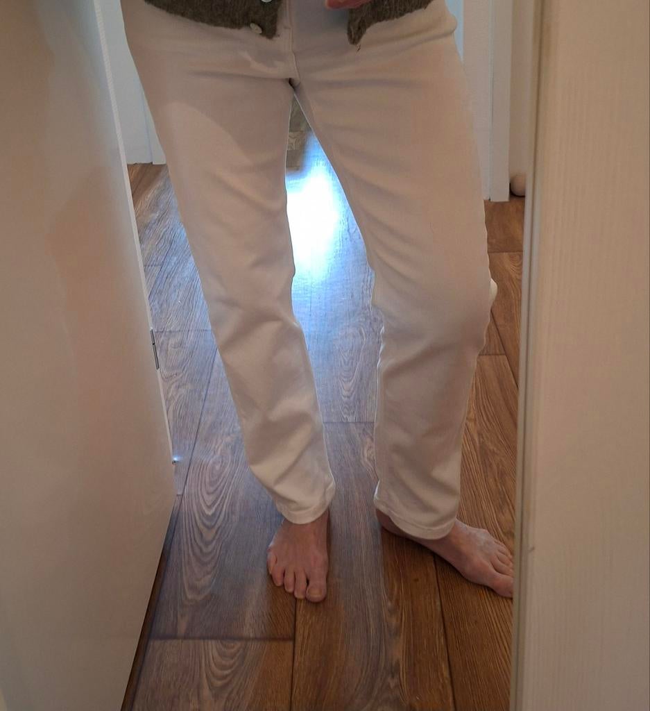 Plein Publique broek,  ivoorwit.maat 40. Zgan., Kleding | Dames, Maat 38/40 (M), Wit, Ophalen of Verzenden, Zo goed als nieuw