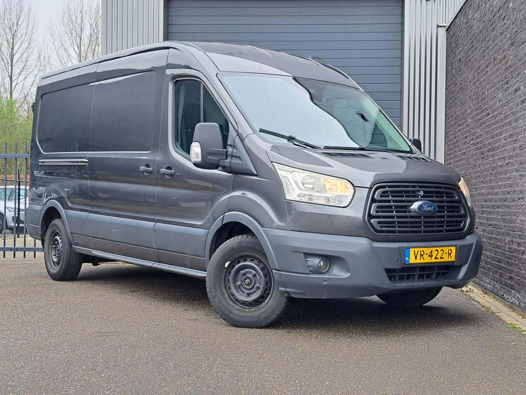 Ford Transit 350 2.2 TDCI L3H2 Trend EXPORT, Auto's, Voorwielaandrijving, Euro 5, Stof, Gebruikt