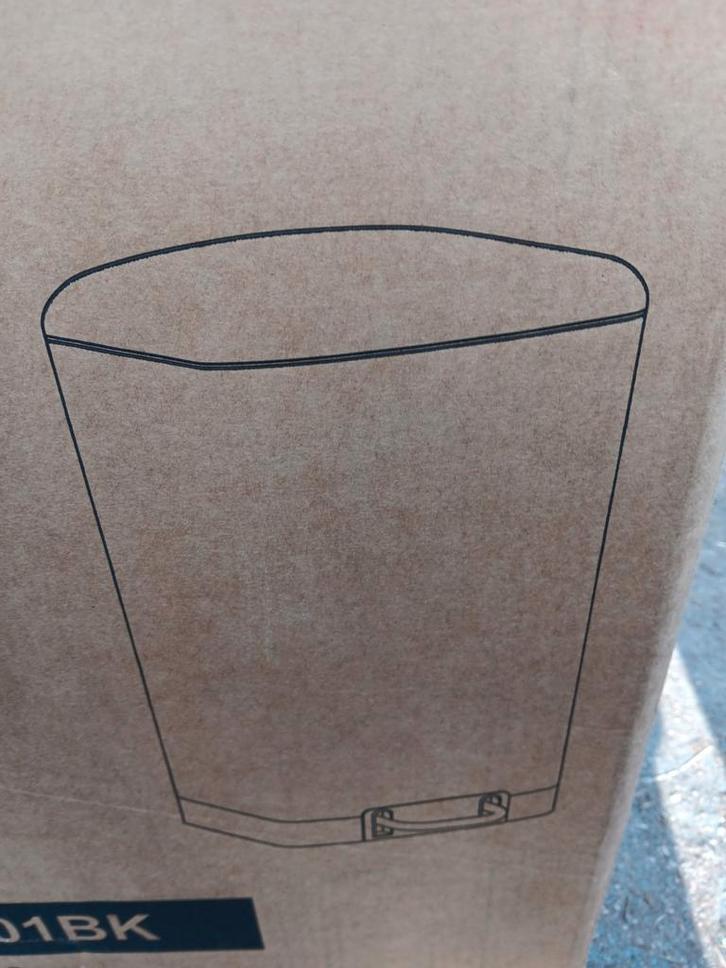 Pedaalemmer 30L Zwart - Soft-close & Voetpedaal (Nieuw), Huis en Inrichting, Woonaccessoires | Prullenbakken, Ophalen of Verzenden