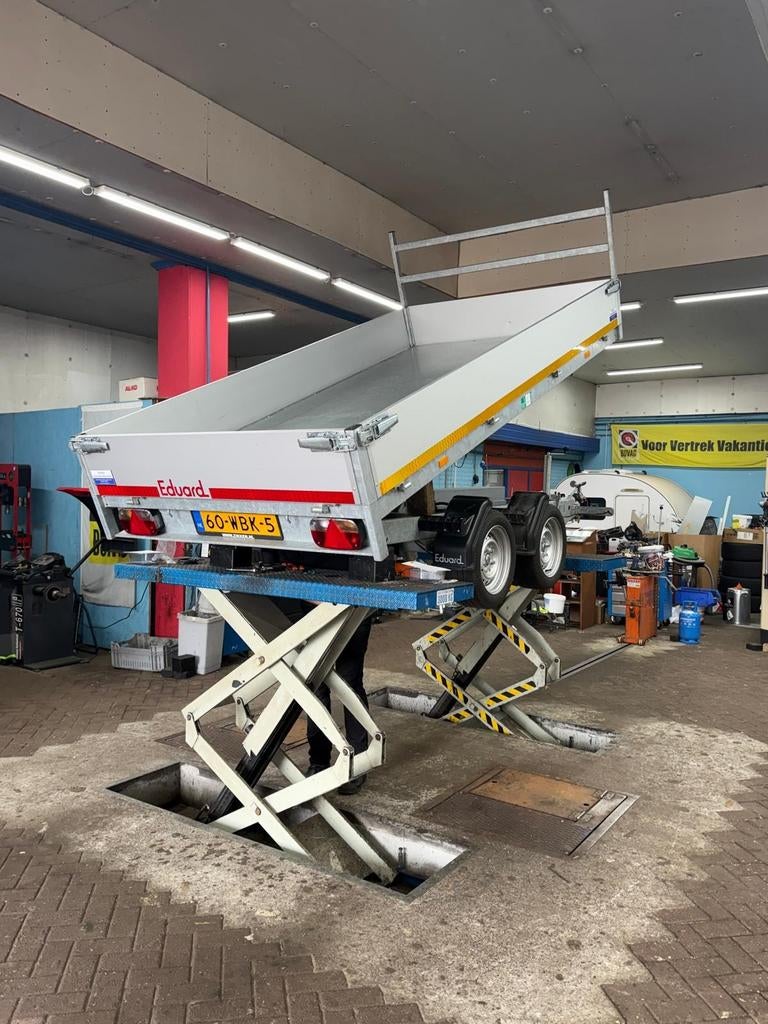 Eduard kipper 310 x 160 2700 kg NIEUW leverbaar!, Auto diversen, Aanhangers en Bagagewagens, Nieuw, Ophalen