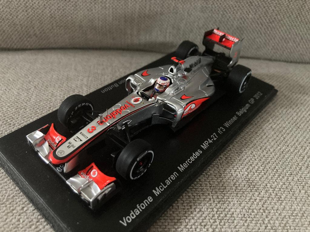 S3046 ~ Spark 1/43° ~ McLAREN MP4-27 #3 ~ J. BUTTON ~ GP DE