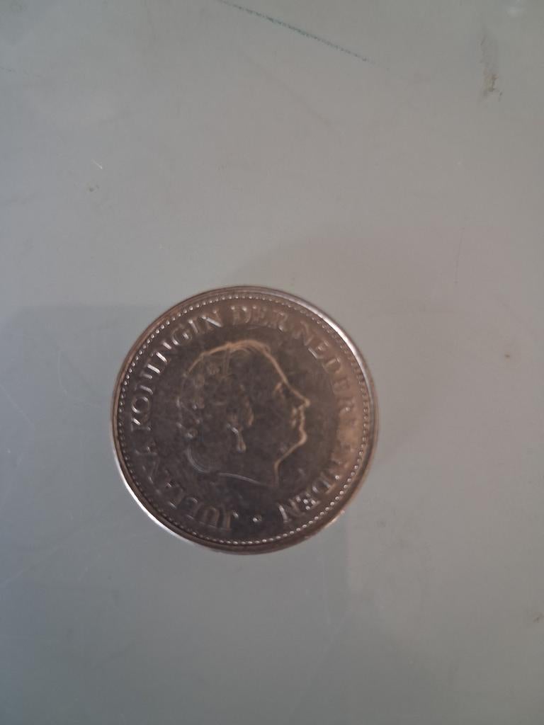 gulden Juliana 1971 Nederlandse Antillen, Postzegels en Munten, Munten | Nederland, Ophalen of Verzenden, Koningin Juliana, 1 gulden