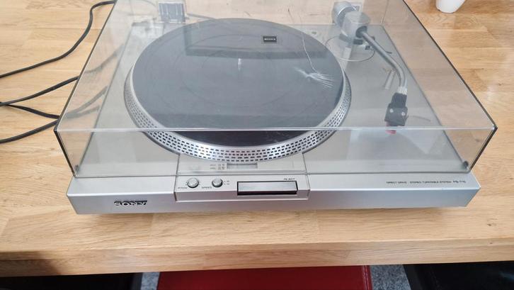 Sony PS-T15 Direct Drive Stereo Platenspeler, Audio, Tv en Foto, Platenspelers, Gebruikt, Platenspeler, Sony, Pitch-regelaar, Ophalen of Verzenden