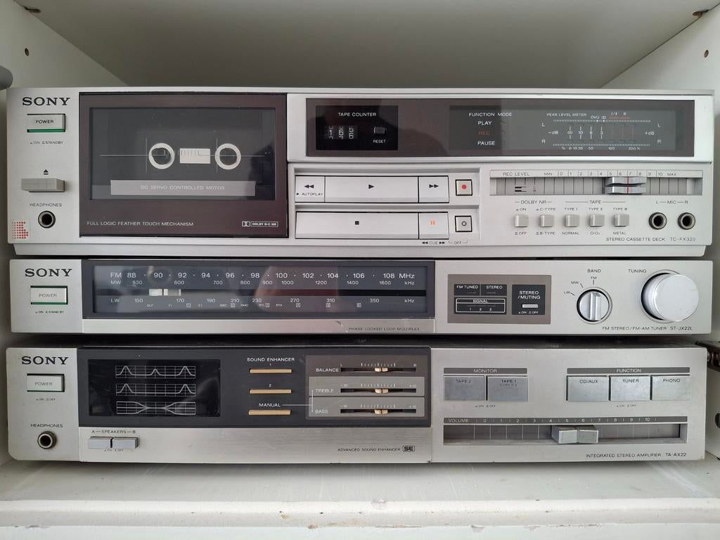 Sony Stereo, Audio, Tv en Foto, Ophalen, Cassettedeck, Sony