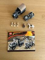 Lego Indiana Jones 7622: Race for the Stolen Treasure, Overige thema's, Lego, Ophalen of Verzenden, Zo goed als nieuw