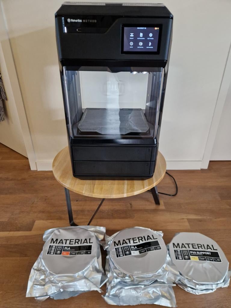 Makerbot Method Professionele 3D Printer + Filament, Computers en Software, 3D Printers, Ophalen, Ingebouwde Wi-Fi, Makerbot, Zo goed als nieuw