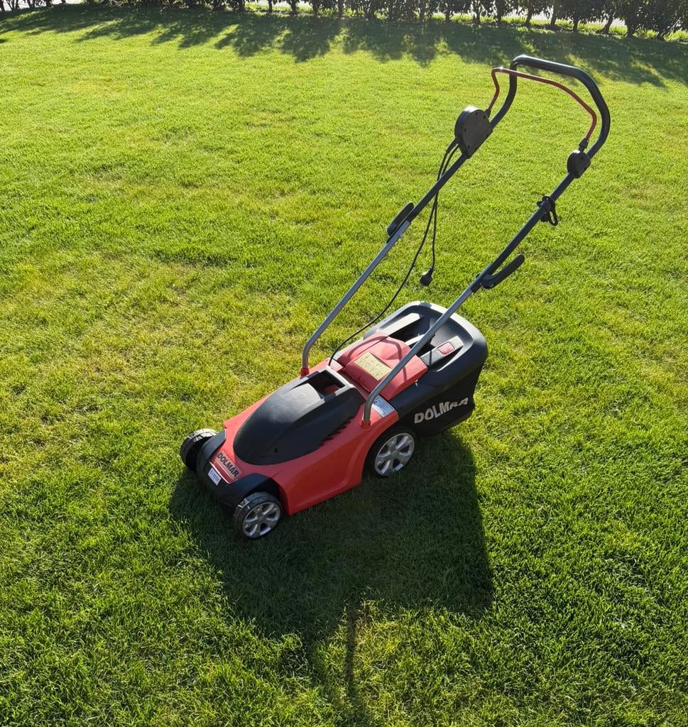 Dolmar EM-330 elektrische grasmaaier, Tuin en Terras, Ophalen, Cirkelmaaier, Gebruikt, Elektrische grasmaaier