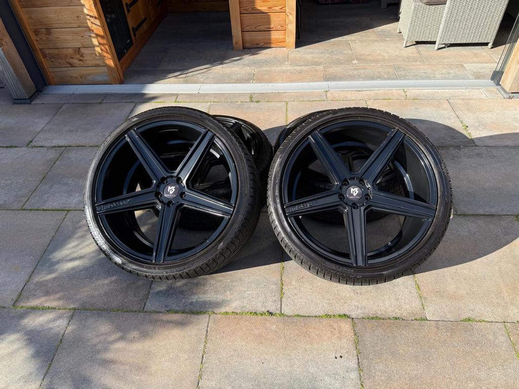 MB Design 22 inch 5x112 breedset concave  BMW X5, Auto-onderdelen, Banden en Velgen, Ophalen, Gebruikt, Banden en Velgen, Overige maten