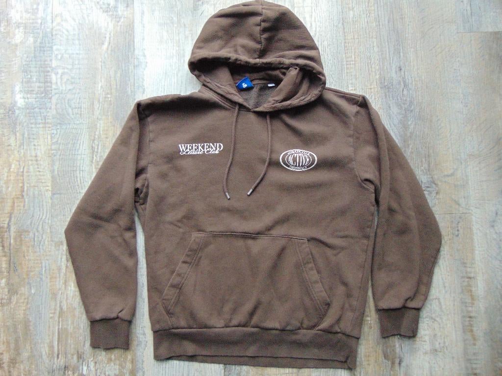 Jack & Jones sweater trui capuchon bruin maat L hoodie, Maat 52/54 (L), Bruin, Ophalen of Verzenden, Zo goed als nieuw