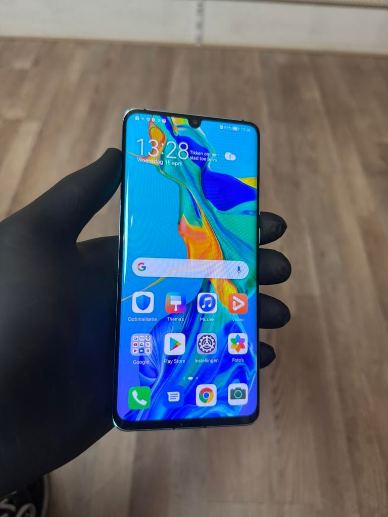 Huawei P30 Pro 128GB Blauw, Telecommunicatie, Mobiele telefoons | Huawei, Ophalen of Verzenden, Zo goed als nieuw, Blauw