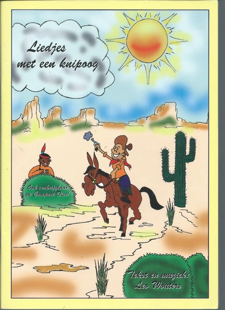 Liedjes met een knipoog - Leo Wouters, Muziek en Instrumenten, Bladmuziek, Ophalen of Verzenden, Zo goed als nieuw, Keyboard, Artiest of Componist