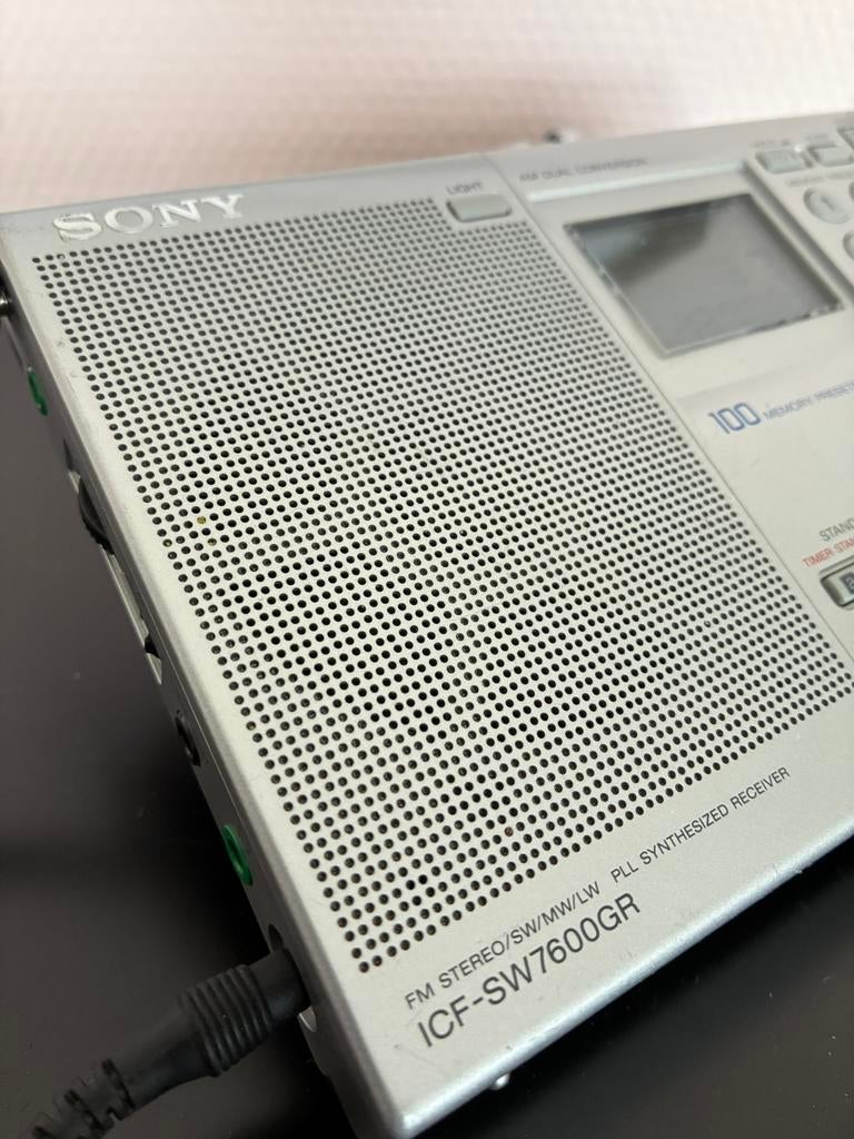 Sony ICF - SW 7600GR ontvanger, Telecommunicatie, Zenders en Ontvangers, Ophalen of Verzenden, Zo goed als nieuw, Ontvanger