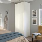 2 FARDAL PAX-kast deuren hoogglans wit, 50x229 cm, Ophalen, Gebruikt, 200 cm of meer, 50 tot 100 cm