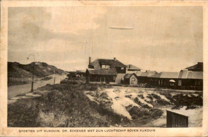 Kijkduin - Luchtschip - Zeppelin - 1932 - Den Haag, Verzenden, 1920 tot 1940, Gelopen, Zuid-Holland