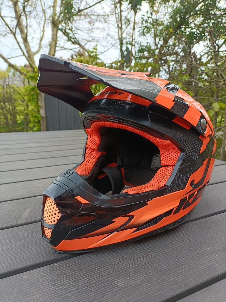 Kenny motor cross helm - Maat M, Fietsen en Brommers, Ophalen, Gebruikt, M, Kenny