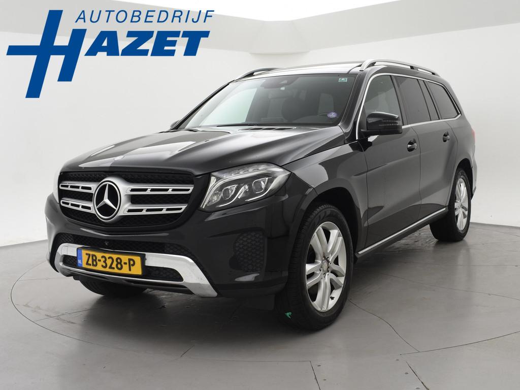 Mercedes-Benz GLS 400 V6T 4MATIC 7-PERS. *BTW* + TREKHAAK 35, Auto's, Gebruikt, 7 stoelen, Bedrijf, Verwarming stoelen achter