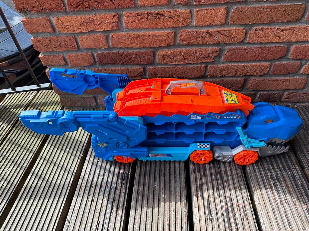 Hot Wheels haai speelset, Ophalen of Verzenden, Gebruikt, Jongen of Meisje