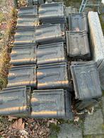 Monier Kruispannen 2008 Blauw Gesmoord - Circa 2000 stuks, Ophalen, Gebruikt, Steen of Klei, Blauw