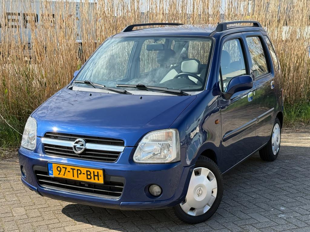 Opel Agila Gereserveerd!, Voorwielaandrijving, Stof, 4 cilinders, Blauw