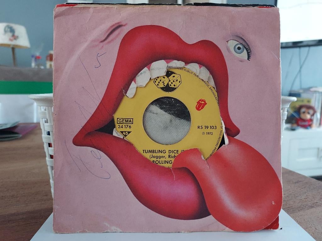 7" Single The Rolling Stones - Tumbling Dice / Sweet Black A, Cd's en Dvd's, Vinyl Singles, Gebruikt, 7 inch, Single, Ophalen of Verzenden