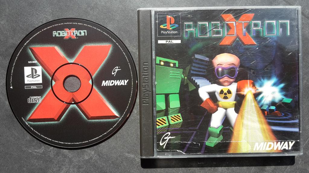PS1 - Robotron X - PlayStation 1 Actie Arcade Shooter Spel, Avontuur en Actie, 1 speler, Ophalen of Verzenden, Zo goed als nieuw