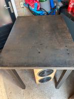 Stalen lastafel 100x80x100, Doe-het-zelf en Verbouw, Werkbanken, Ophalen, Gebruikt, 70 tot 120 cm, Bankschroef