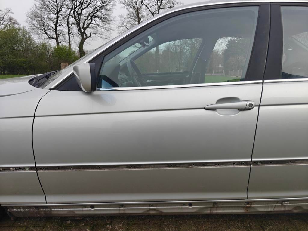 BMW E46 deur linksvoor sedan/touring, Auto-onderdelen, Ophalen, Gebruikt, Deur, Voor