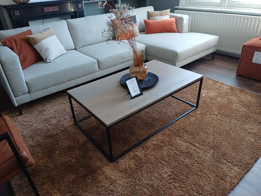 Salontafel Sjef 120x70cm eiken, Ophalen, O, O, 50 tot 100 cm