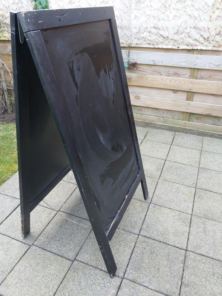 Stoep reclame bord, Verzamelen, Merken en Reclamevoorwerpen, Ophalen, Gebruikt, Reclamebord